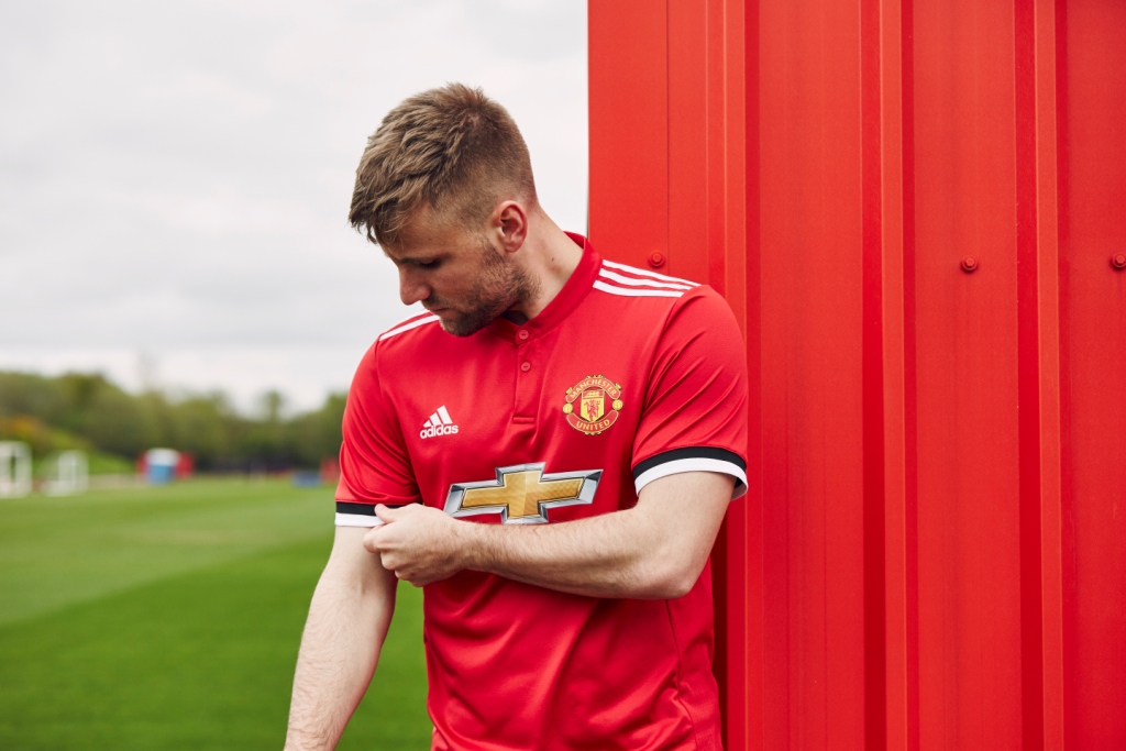 Maillot Domicile MU Luke Shaw Maillot Domicile MU Luke Shaw